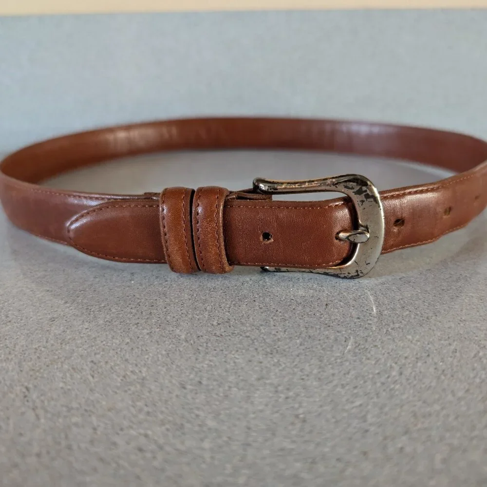 Coach British Tan Leather Belt - Picture 1 of 8